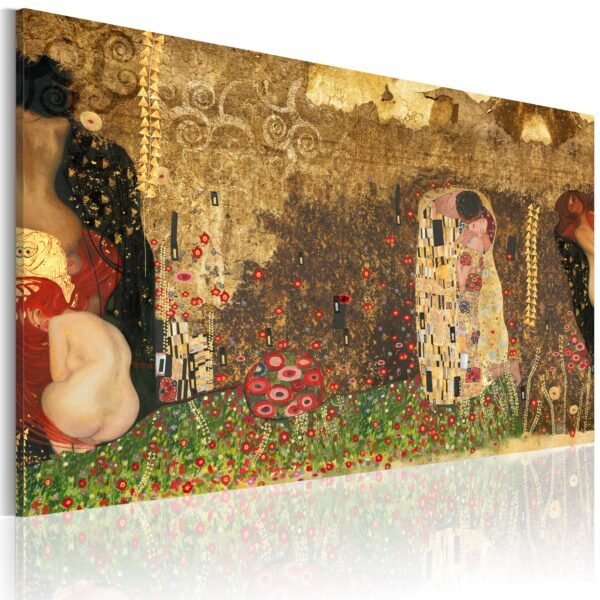 Leinwandbild - Gustav Klimt - Inspiration