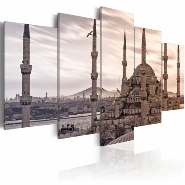Leinwandbild - Moschee im Nahen Osten