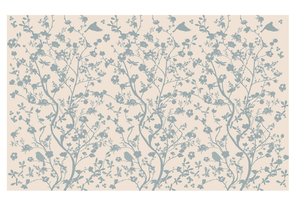 Fototapete - Spring commotion – Bild 2