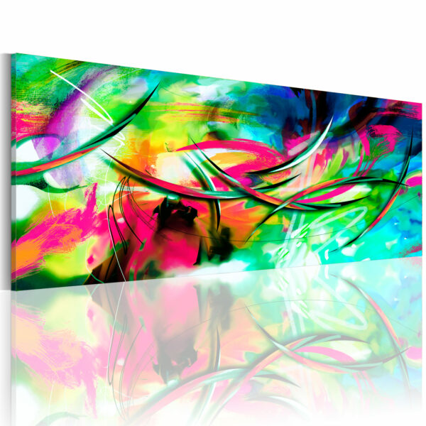 Leinwandbild - Madness of color