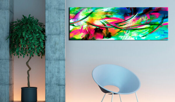 Leinwandbild - Madness of color – Bild 2