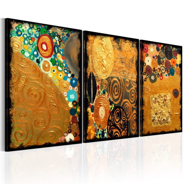 Leinwandbild - Golden Imagination