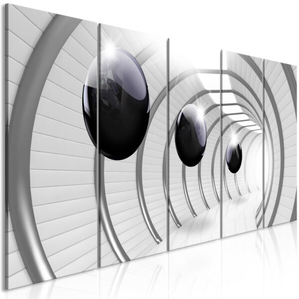 Leinwandbild - Space Tunnel (5 Parts) Narrow