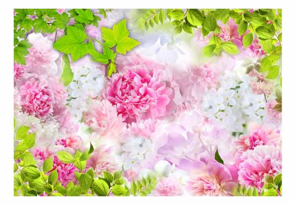 Fototapete - Peonies – Bild 2