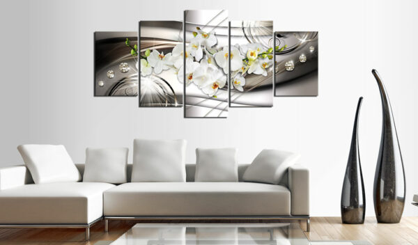 Leinwandbild -  Orchid with Diamonds – Bild 2