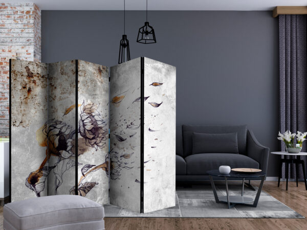Paravent - Recall sunflowers II [Room Dividers] – Bild 2