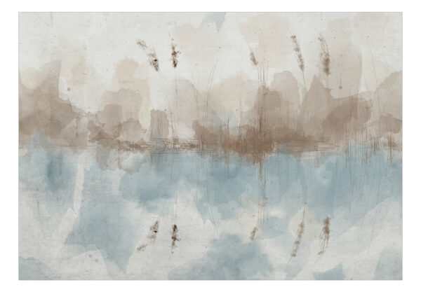 Fototapete - Winter Pond – Bild 2