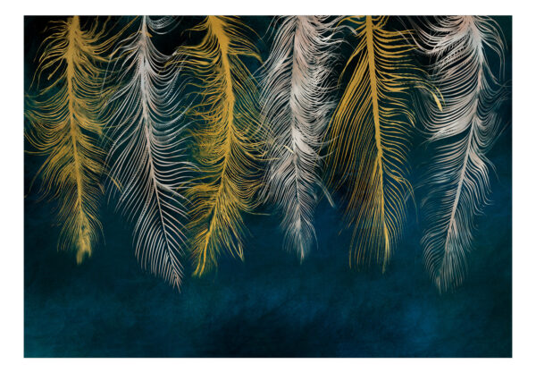 Fototapete - Gilded Feathers – Bild 2