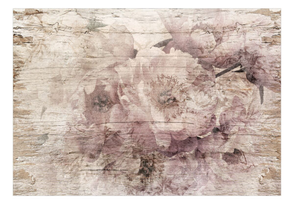 Fototapete - Flowers on Boards – Bild 2