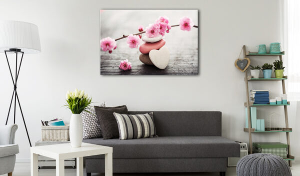 Leinwandbild - Zen: Cherry Blossoms IV – Bild 2