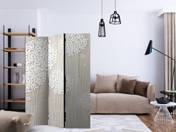 Paravent - Creamy Daintiness [Room Dividers] – Bild 2