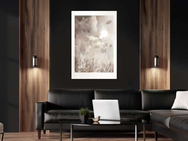 Leinwandbild - Flare (1 Part) Vertical – Bild 2