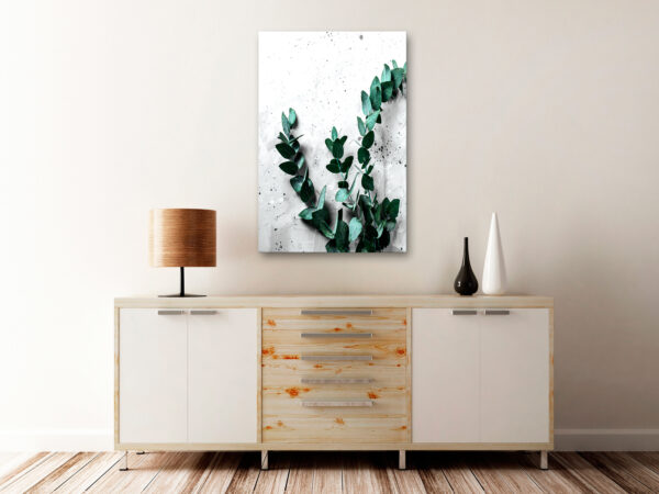 Leinwandbild - Eucalyptus Scent (1 Part) Vertical – Bild 2