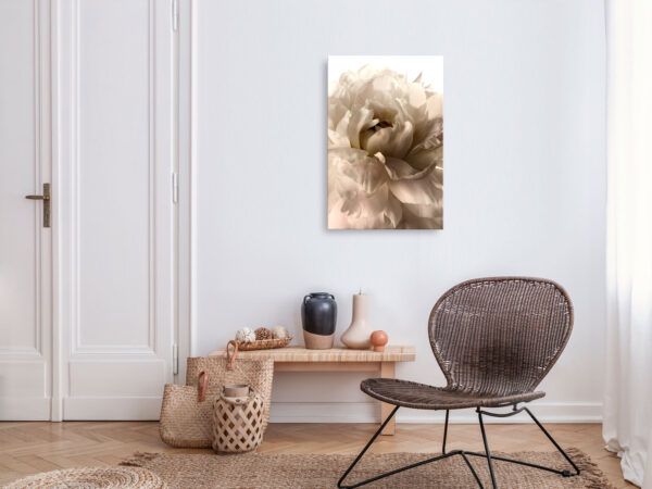 Leinwandbild - Soft Petals (1 Part) Vertical – Bild 2