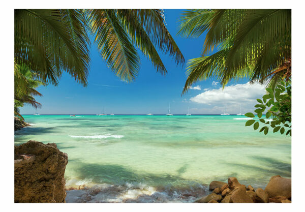Fototapete - Relaxing on the beach – Bild 2