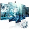 Acrylglasbild - Blue Glade [Glass]