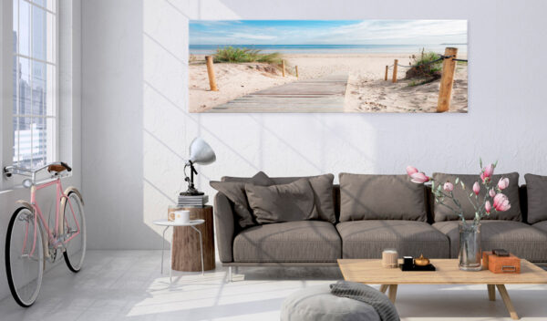 Leinwandbild - Charming Beach – Bild 2