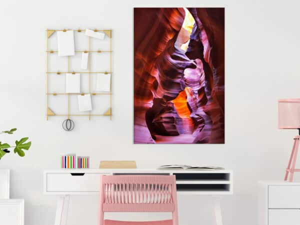 Leinwandbild - Antelope Canyon (1 Part) Vertical – Bild 2