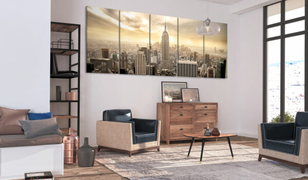 Leinwandbild - New York: View on Manhattan – Bild 2