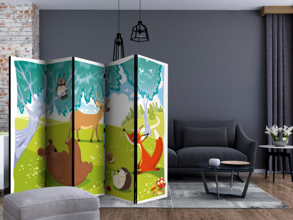 Paravent - Funny animals II [Room Dividers] – Bild 2