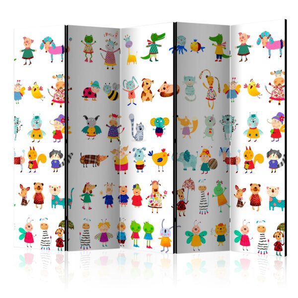 Paravent - Cartoon Pets II [Room Dividers]