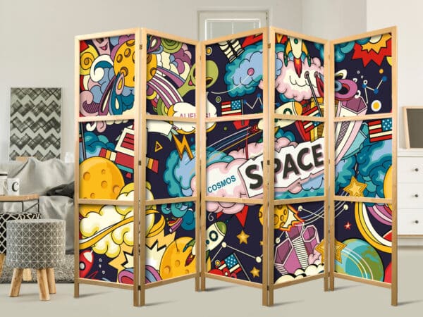 Japanischer Paravent - Teenager's Space II – Bild 2