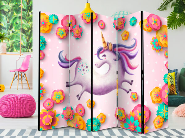 Paravent - Lithe Unicorn II [Room Dividers] – Bild 2