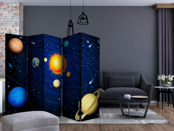 Paravent - Solar system II [Room Dividers] – Bild 2