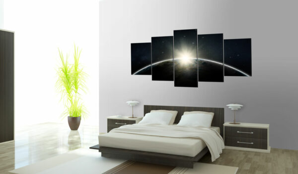 Leinwandbild - Blue planet - Earth – Bild 2