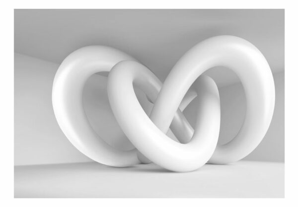 Fototapete - White weave – Bild 2
