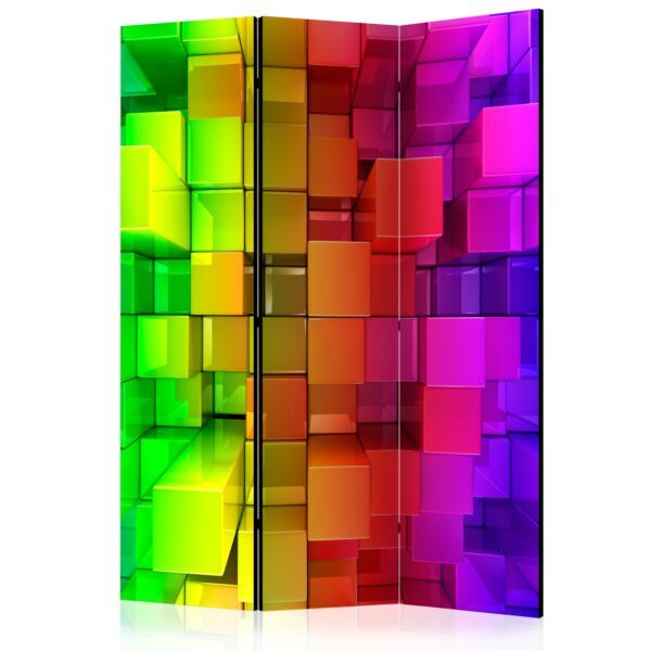 Paravent - Colour jigsaw [Room Dividers]