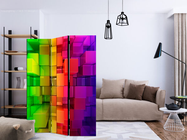 Paravent - Colour jigsaw [Room Dividers] – Bild 2