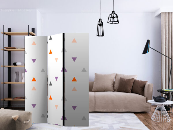 Paravent - Triangles Rain [Room Dividers] – Bild 2