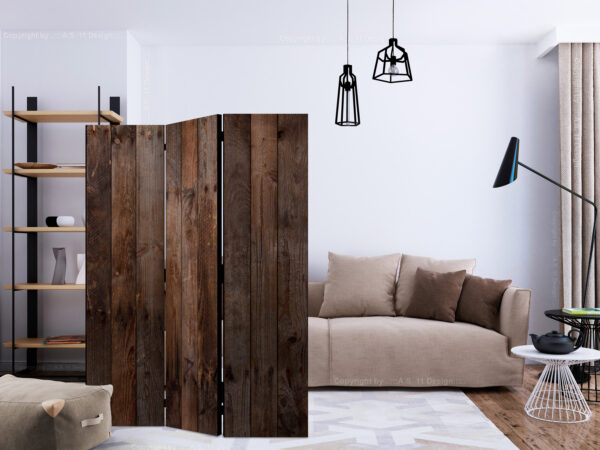 Paravent - Wooden Hut [Room Dividers] – Bild 2