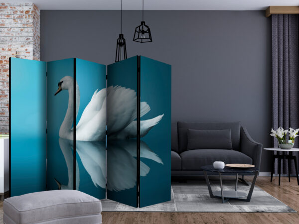 Paravent - swan - reflection II [Room Dividers] – Bild 2