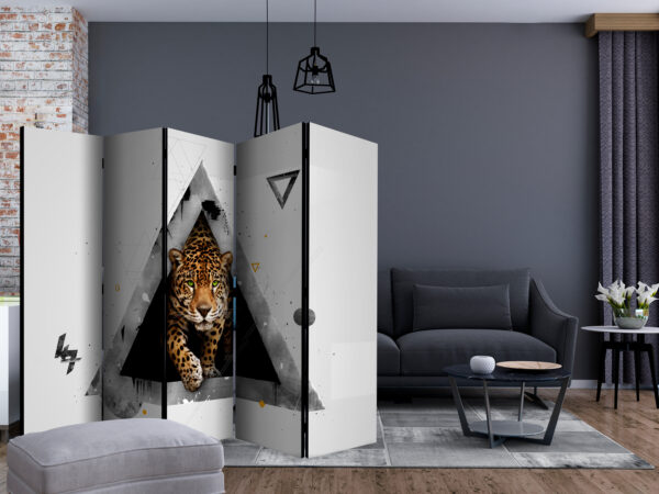 Paravent - Wild abstraction II [Room Dividers] – Bild 2