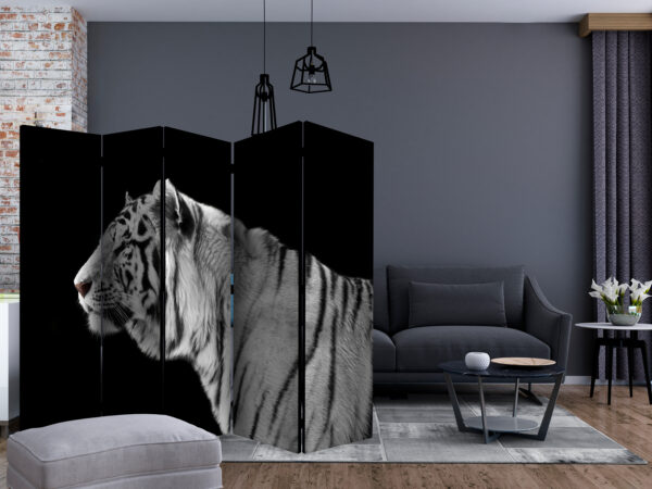 Paravent - White tiger II [Room Dividers] – Bild 2