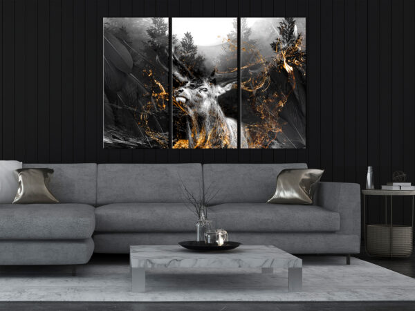 Leinwandbild - King of the Woods (3 Parts) – Bild 2