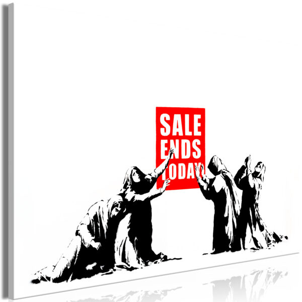 Leinwandbild - Sale (1 Part) Vertical