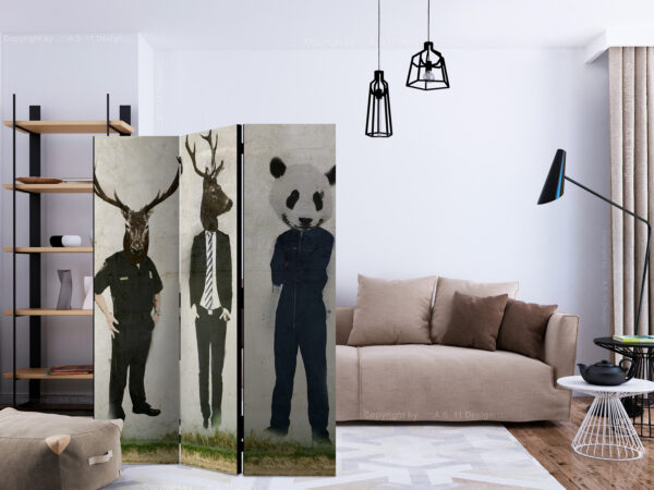 Paravent - Man or Animal? [Room Dividers] – Bild 2