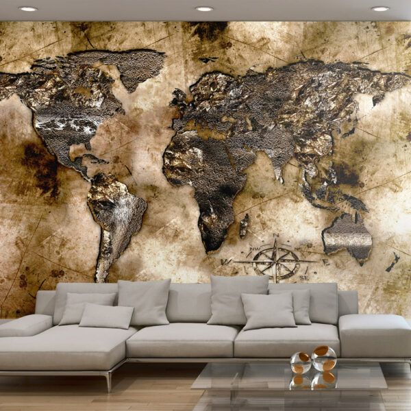 Fototapete - Old world map