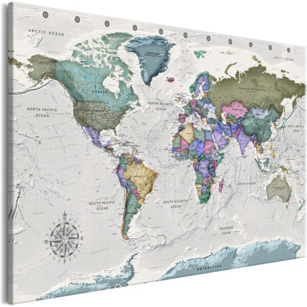 Leinwandbild - World Destinations (1 Part) Wide