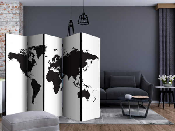 Paravent - Black & White World II [Room Dividers] – Bild 2