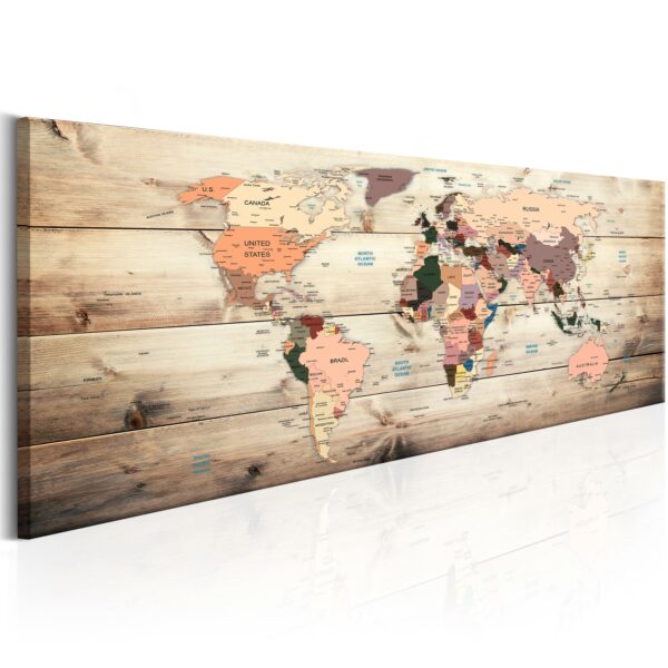 Leinwandbild - World Maps: Map of Dreams