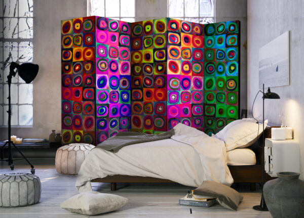 Paravent - Colorful Abstract Art II [Room Dividers] – Bild 2