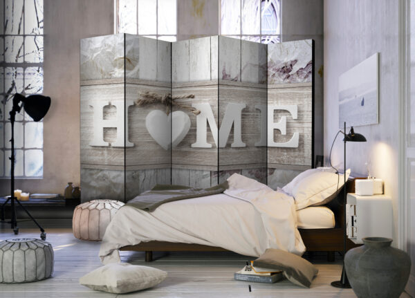 Paravent - Room divider – Inscription Home – Bild 2