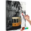 Malen nach Zahlen - Tram in Lisbon