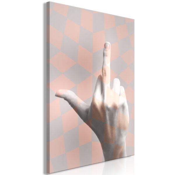 Leinwandbild - F*ck You! (1 Part) Vertical