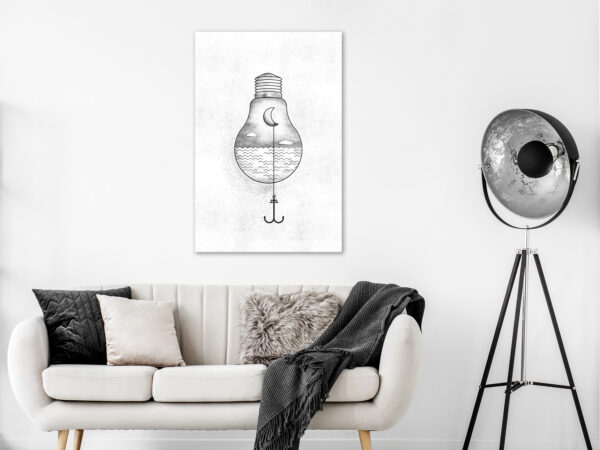 Leinwandbild - Anchored Moon (1 Part) Vertical – Bild 2