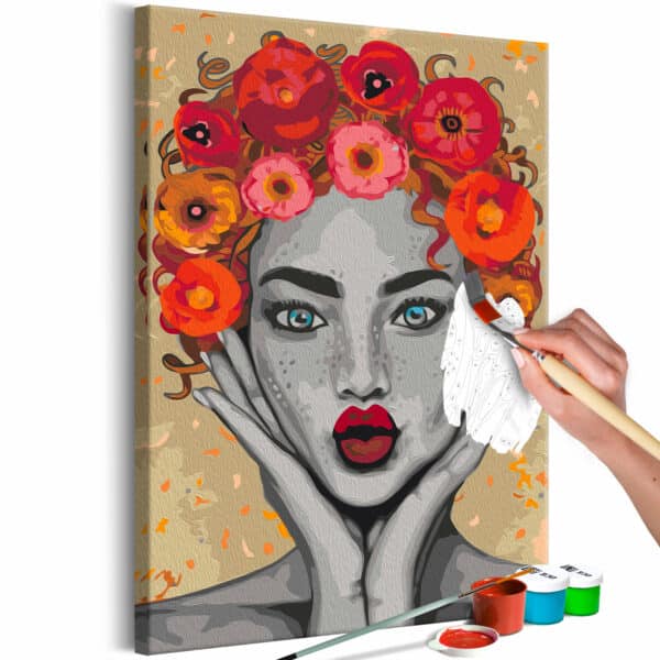Malen nach Zahlen - Summer Lady